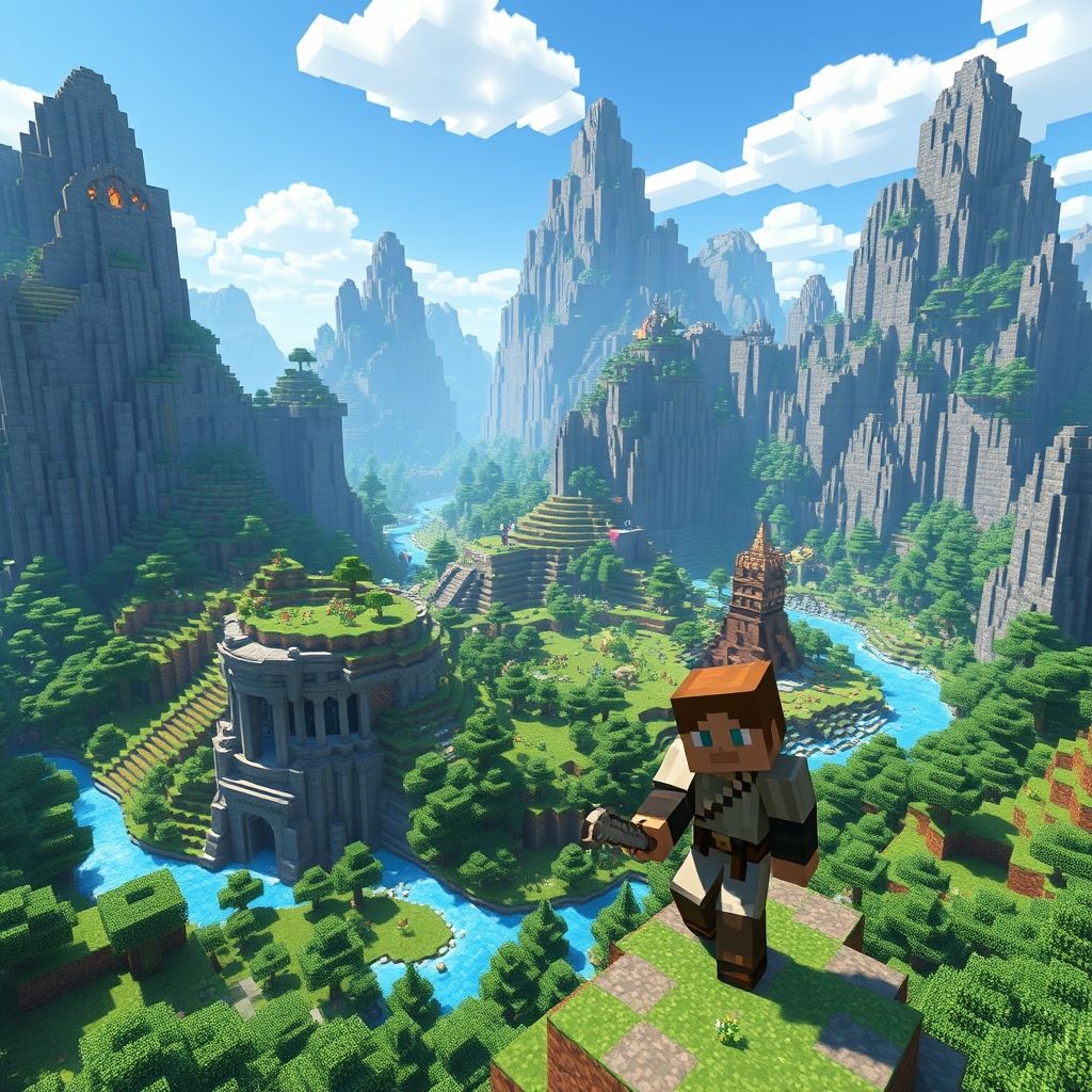 เรื่องราวการผจญภัยใน Minecraft